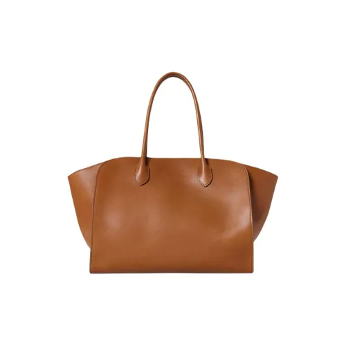 THE ROW Marlo Телячья кожа Тоут Сумка Сумка для покупок Сумка Женская Коричневая