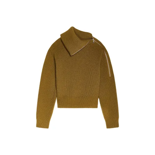 DRIES VAN NOTEN Хаки Женские Свитеры