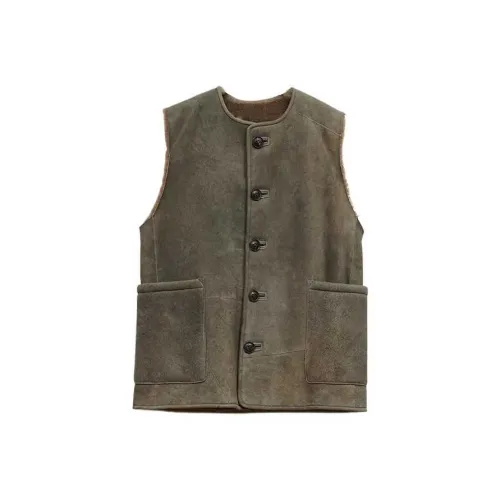 NIGEL CABOURN Зеленый Мужской Жилеты