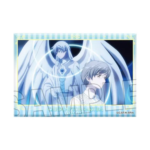 March·Monster Сакура собирательница карт Tsukishiro Снег Кролик Сакура Киномото Transparent Brand Edition Мини Кронштейн Значки