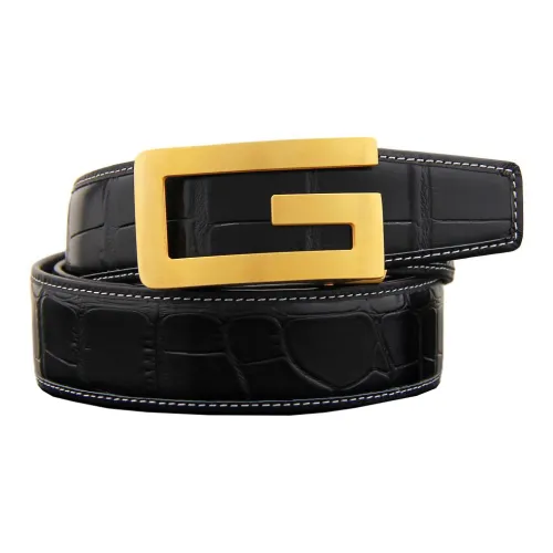 ROLLSNEA Коровья кожа Автоматическая застежка Ремень Мужской 3,4CM