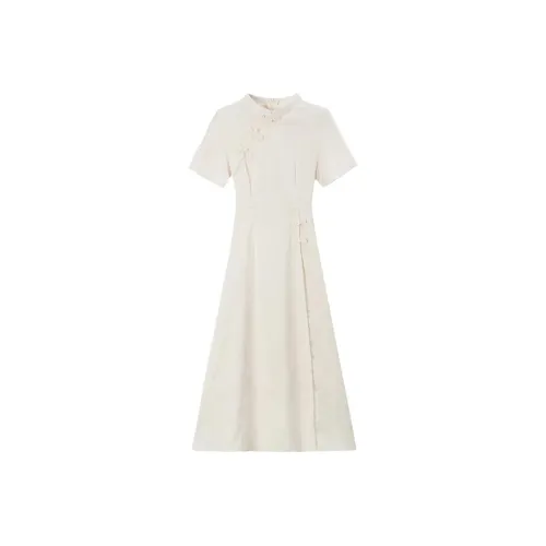 ABBY GODDESS Короткое платье с короткими рукавами женское