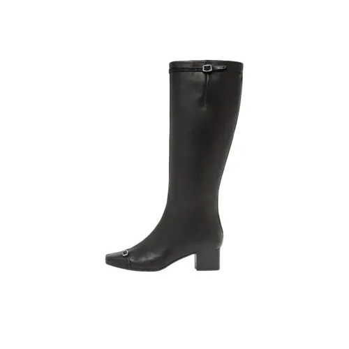 Carel STARTER Колено Высокие сапоги 4CM Женские Черный