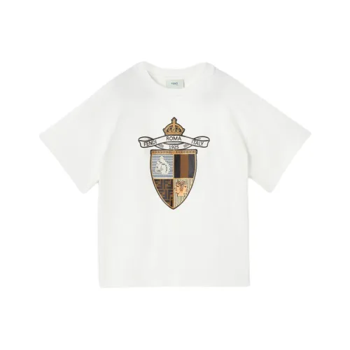 FENDI Белая рубашка школьного возраста T