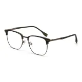 Матовый зеленый + защита от синего света, 0 диоптрий, меняющий цвет [серый, чай, синий, фиолетовый, розовый, оранжевый] Записка, цвет