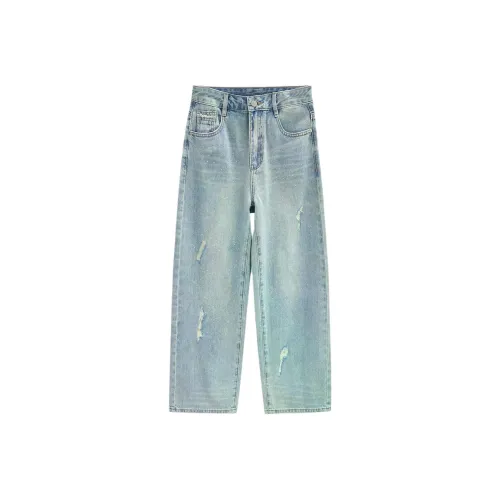 AIYIFU Джинсы Светло-Синие Женские