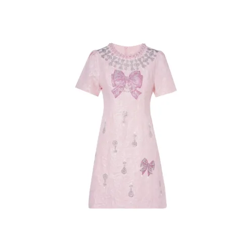 TCH Короткий рукав Платье Женское