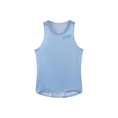 LINING Светло-синие Мужские Майки