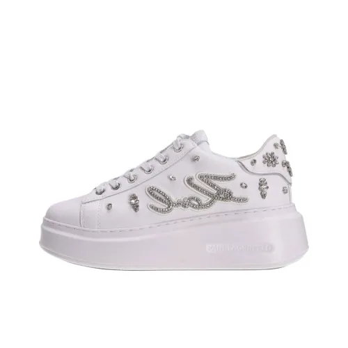 Karl Lagerfeld Anakapri Low Топ Повседневная обувь Женская Белая