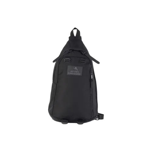 GREGORY Nylon Sling Bag Unisex Black
