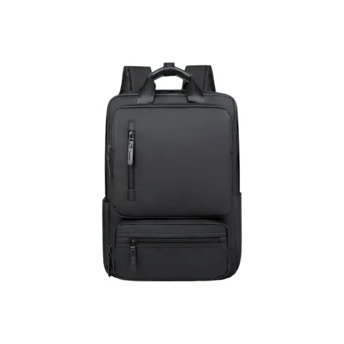 Dwiray Рюкзак из кожаной мембраны стандартный мужской черный