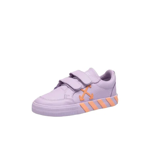 OFF Белый Vulcanized Детские Скейтбординги Низкий Топ Фиолетовый Kids