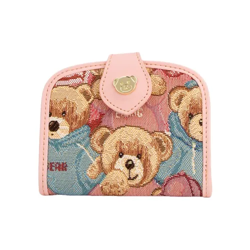 ERANGBEAR Полиэстер ПУ (полиуретан) Короткий Кошелек Женский Многоцветный