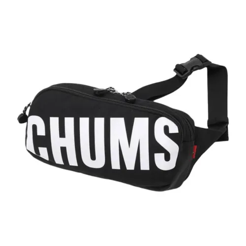 CHUMS Полиэстер Сумка через плечо Сумка через плечо Унисекс Черная
