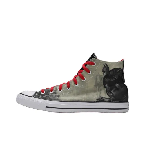 DC COMICS x Converse Chuck Taylor All Star Batman Arkham City High Top Shoes Unisex Black DC COMICS x Converse Chuck Taylor All Star Бэтмен Arkham City Высокие Кеды Унисекс Черные