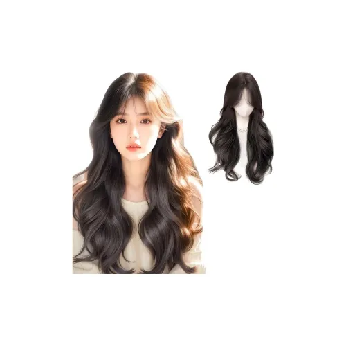 MUYAN Первая любовь ATMOSPHERE Большая волна Кудрявые парики Черный чай Коричневый Холодный коричневый