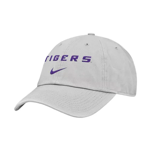 nike Органический хлопок Кепки Мужской Серый