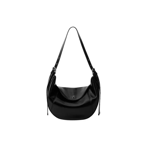 SMOSMOS Сумка через плечо из коровьей кожи сумка на плечо женская жидкость черный