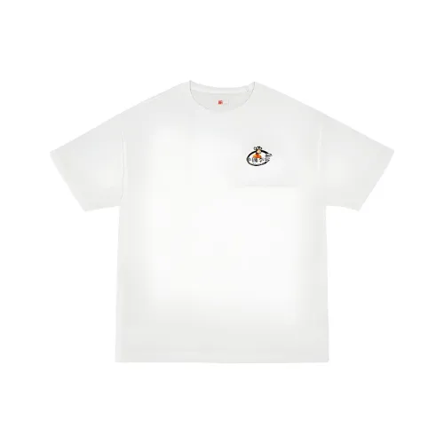 LINING Boring Ape Trend Sportswear Collection Белая Унисекс Футболка