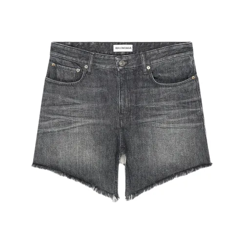 Balenciaga Джинсовые короткие юбки Женские Черный