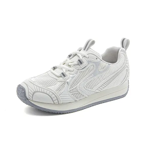 MEWGL Устойчивые к истиранию низкие топовые кроссовки с толстой подошвой женские