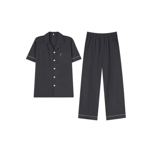 Montagut Gray Men's Pajama Sets Montagut Серый Мужской Пижамные Комплекты