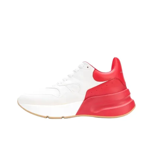 Alexander McQueen Низкий топ Повседневная обувь Мужская Белый Красный