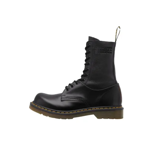 Dr.Martens x MM6 Maison Margiela совместный бренд Короткий ботинок Martin Женские Черный