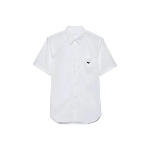 PRADA Белые Мужские Рубашки