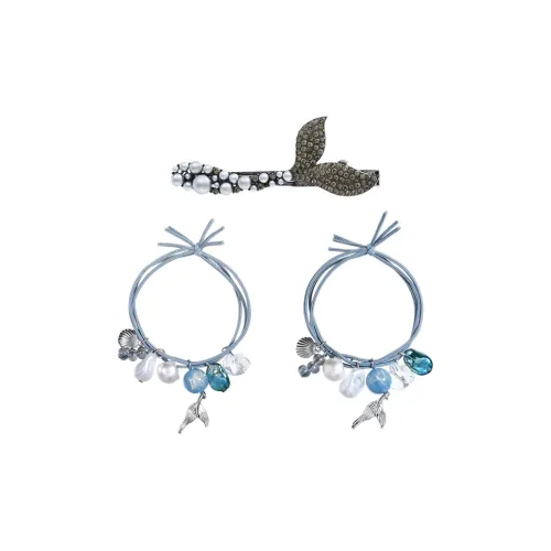 ROYALSASA Резинка для волос с искусственным жемчужным покрытием женская