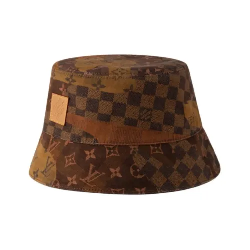 LOUIS VUITTON Хлопковые Панамы Унисекс Коричневый