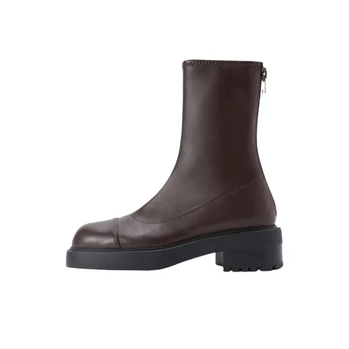 Giuseppe Zanotti GZ Junney Ботильоны 5 см Женские Коричневый