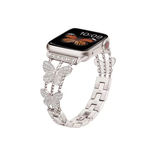 MILANQIAN M Q Ремешок Apple Совместимость Металл 166 мм