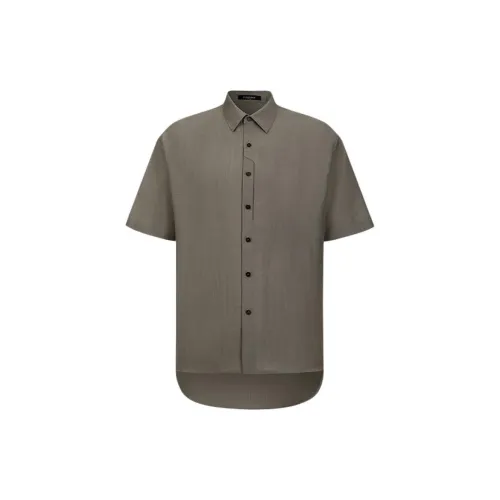 ELLASSAY Linen Brown Унисекс Рубашки