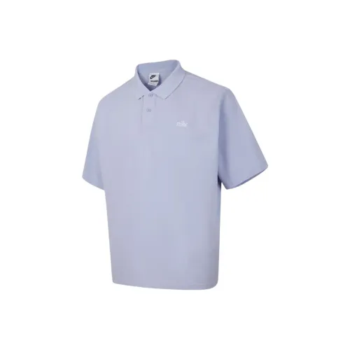 nike Клуб COLLECTIO Поло Мужское Светло-фиолетовое