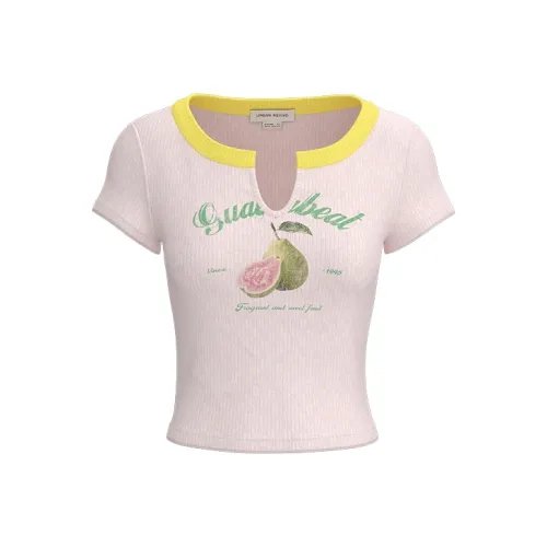 URBAN REVIVO Стандартная T-рубашка Женская одежда Женская