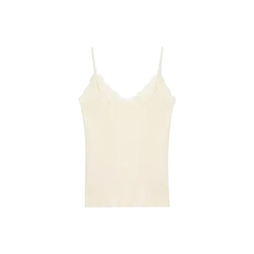 DPLAY SWEET Кремово-белые Женские Майки