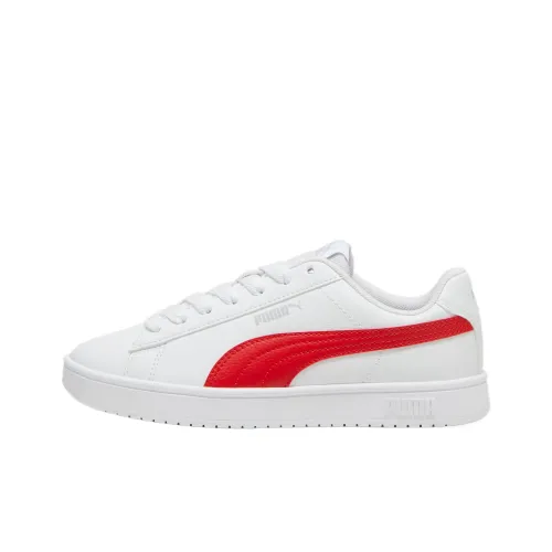 PUMA Rickie Classic Low Топ Детские Кроссовки для Тренировок Белые Подростки