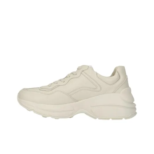 GUCCI Rhyton Low Топ Повседневная обувь Женская Айвори Белый