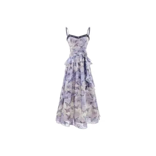 COVT Фиолетовый Женские Слиплатья