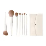 7 шт Молоко Белый Макияж Щетка Наборы Одежды