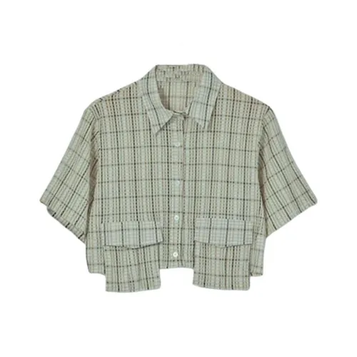 GLEE DIARY Клетчатые Женские Рубашки