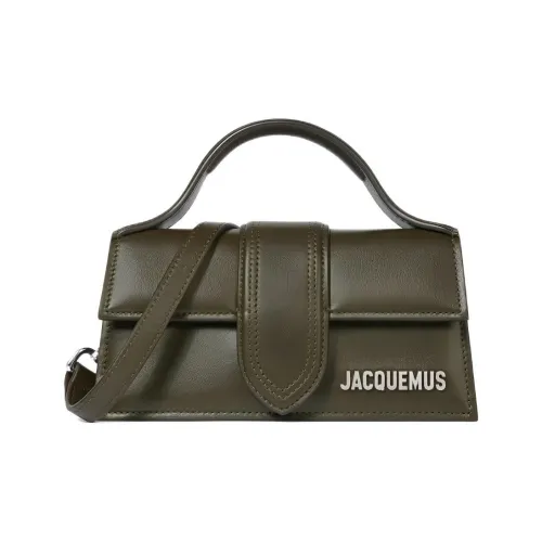 Jacquemus Сумка из коровьей кожи Mini Женская Темно-хаки