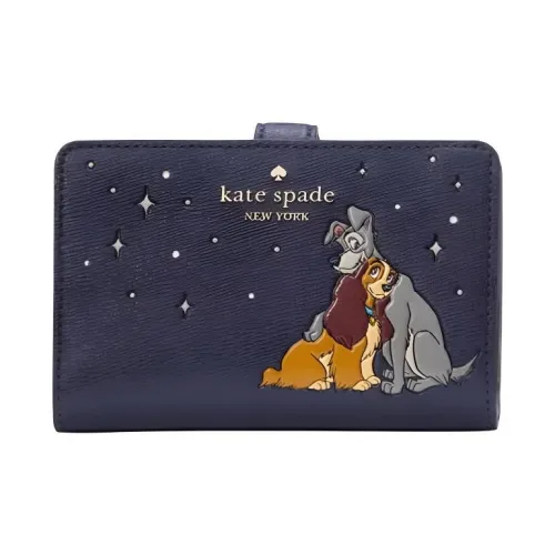 Kate Spade Disney Коллаборация искусственная кожа кошелек женский морской синий