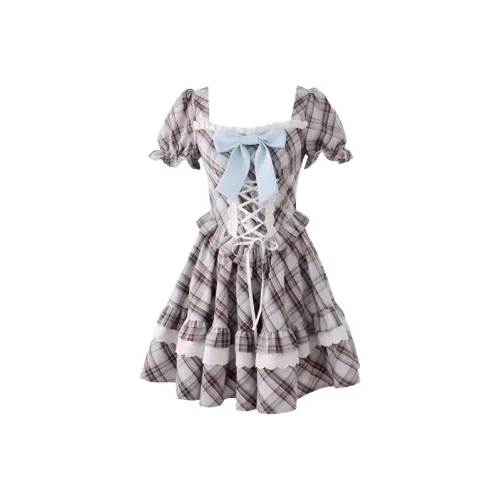 Frustration Garden Короткий рукав Платье Женское