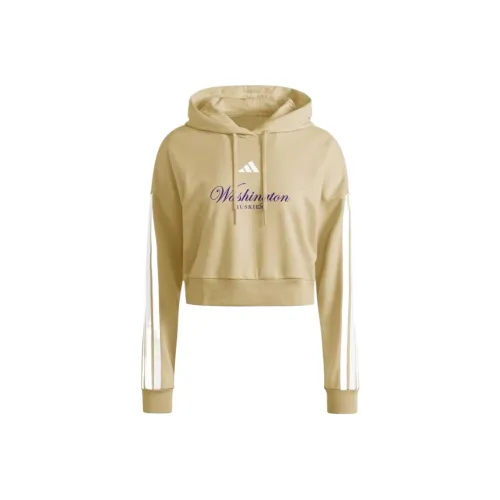 Adidas Sportswear WashingtonEssentials3 StripesFrenchTerryCroppedHoodie Свитшот Женские