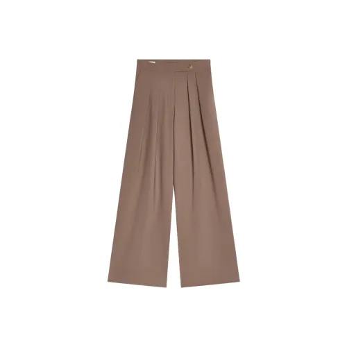 DRIES VAN NOTEN Тауповые Женские Костюмные Брюки