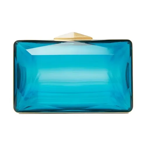 Jimmy Choo Ромб Сатин Клатч Женские Морской синий