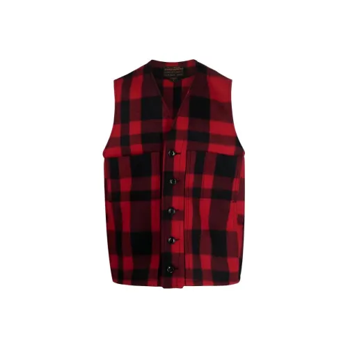 Filson Red Men's Vests Filson Красный Мужские Жилеты