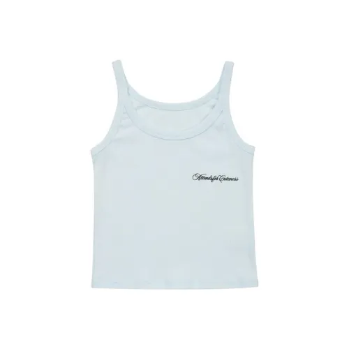 Attends Светло-синие Женские Майки